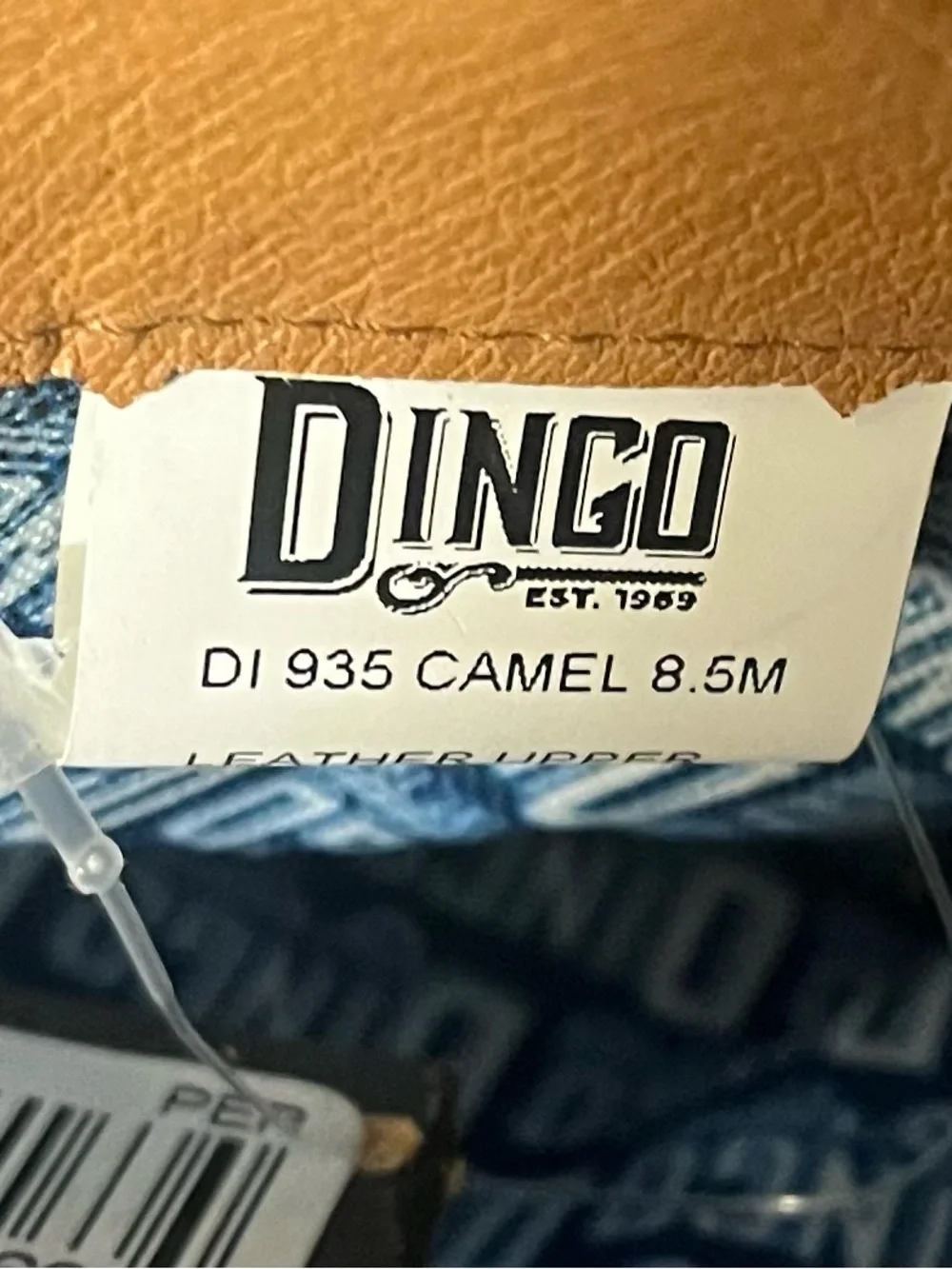 Dingo DI 935 camel boots with fringes. Size 8.5
